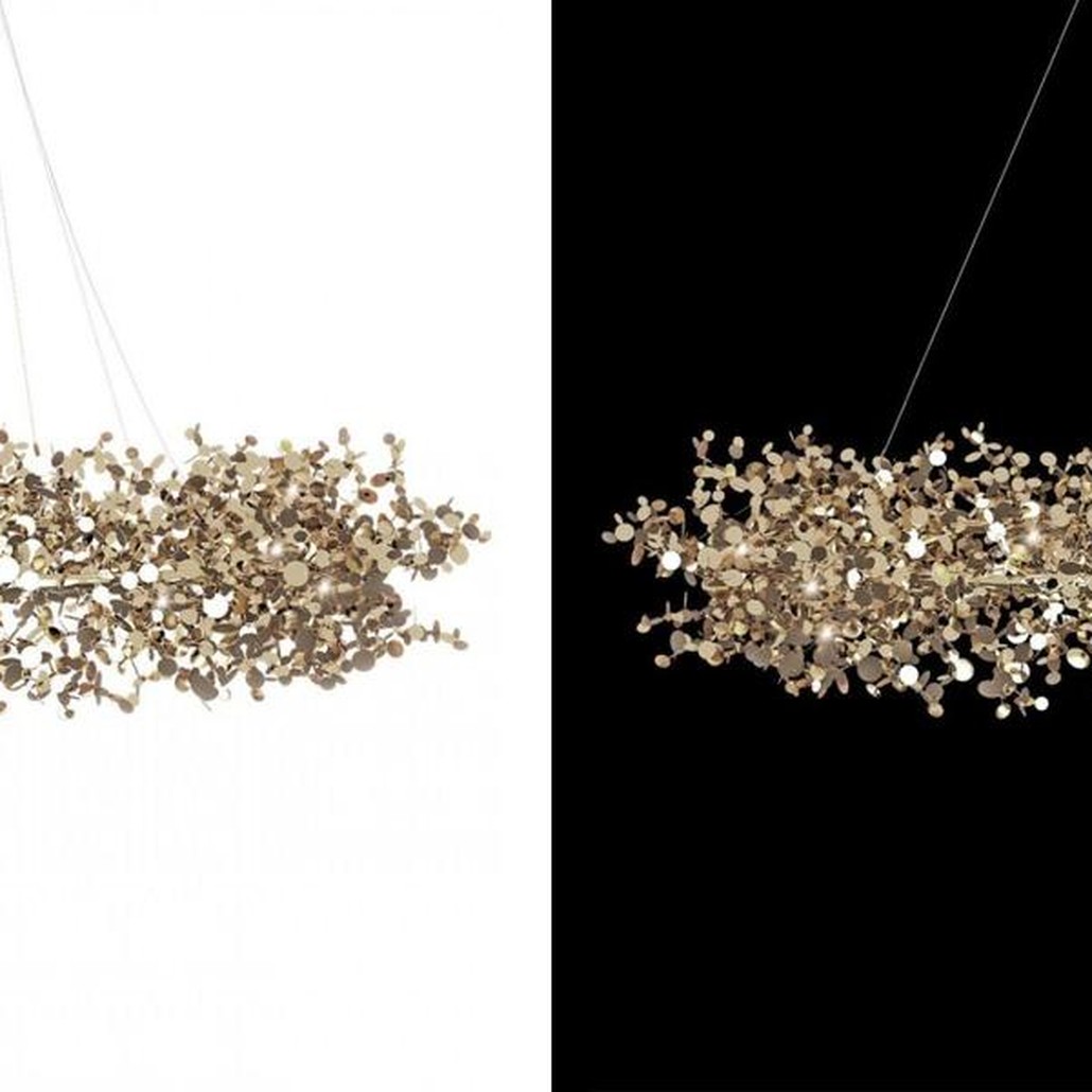 Люстра Terzani Argent Suspension Ring Gold