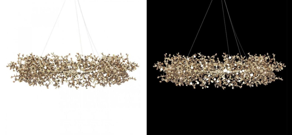 Люстра Terzani Argent Suspension Ring Gold