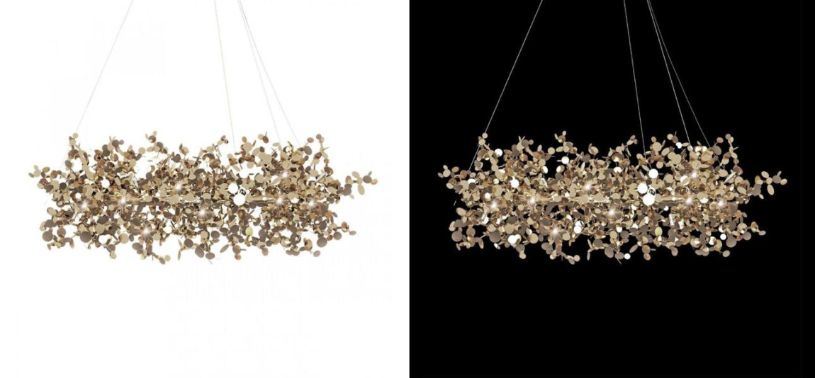 Люстра Terzani Argent Suspension Ring Gold диаметр диаметр 60