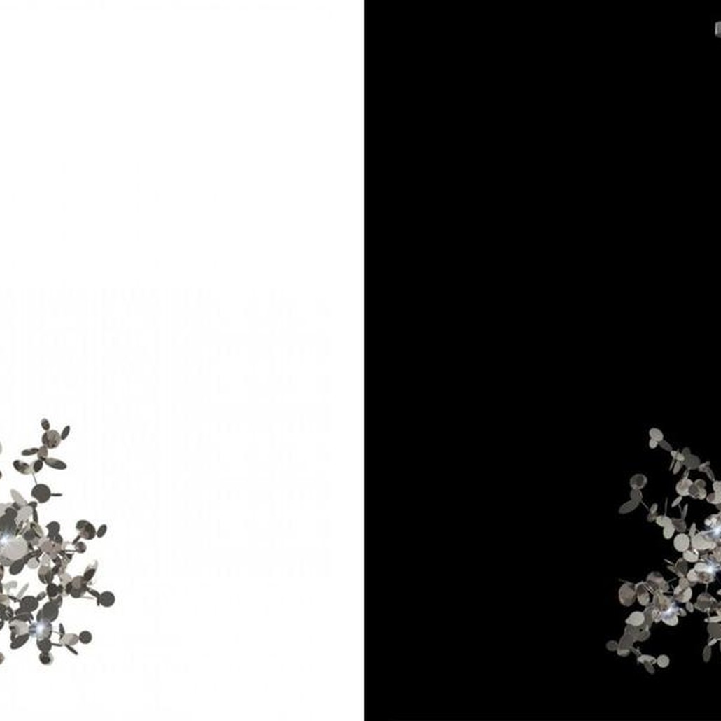 Люстра Terzani Argent Suspension Silver Pendant lamp диаметр 40