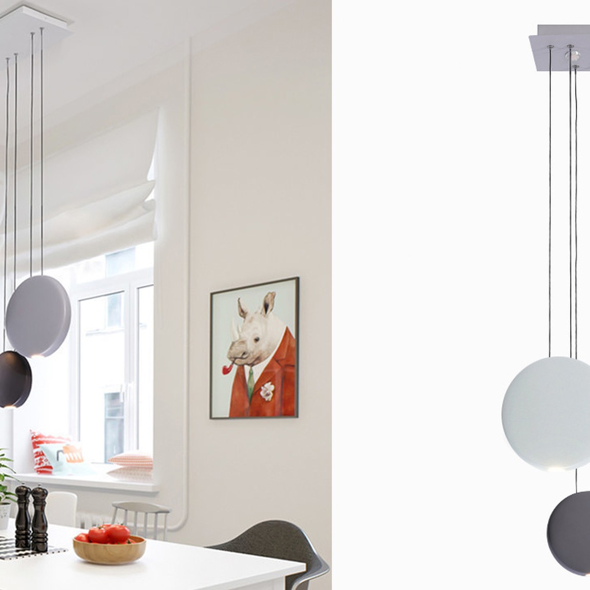 Люстра Vibia Cosmos Rectangular 3