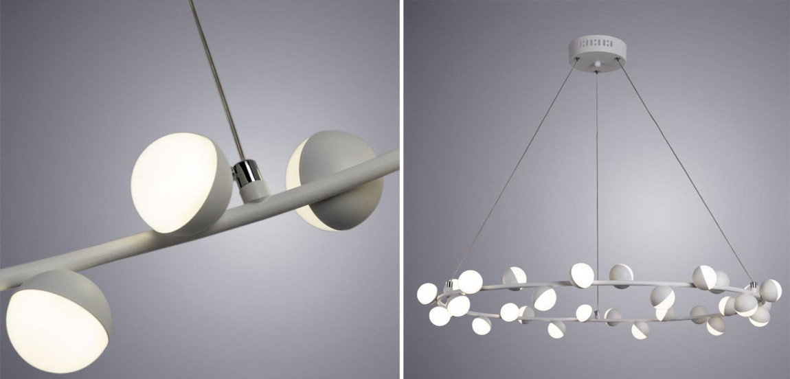 Люстра Vilelme Chandelier white 80