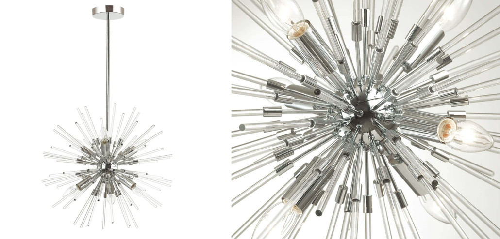 Люстра Welund Sputnik Chandelier chromium