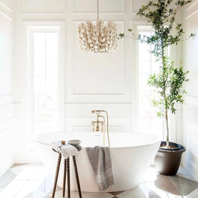 Люстра White Bionic Petals Flo Chandelier