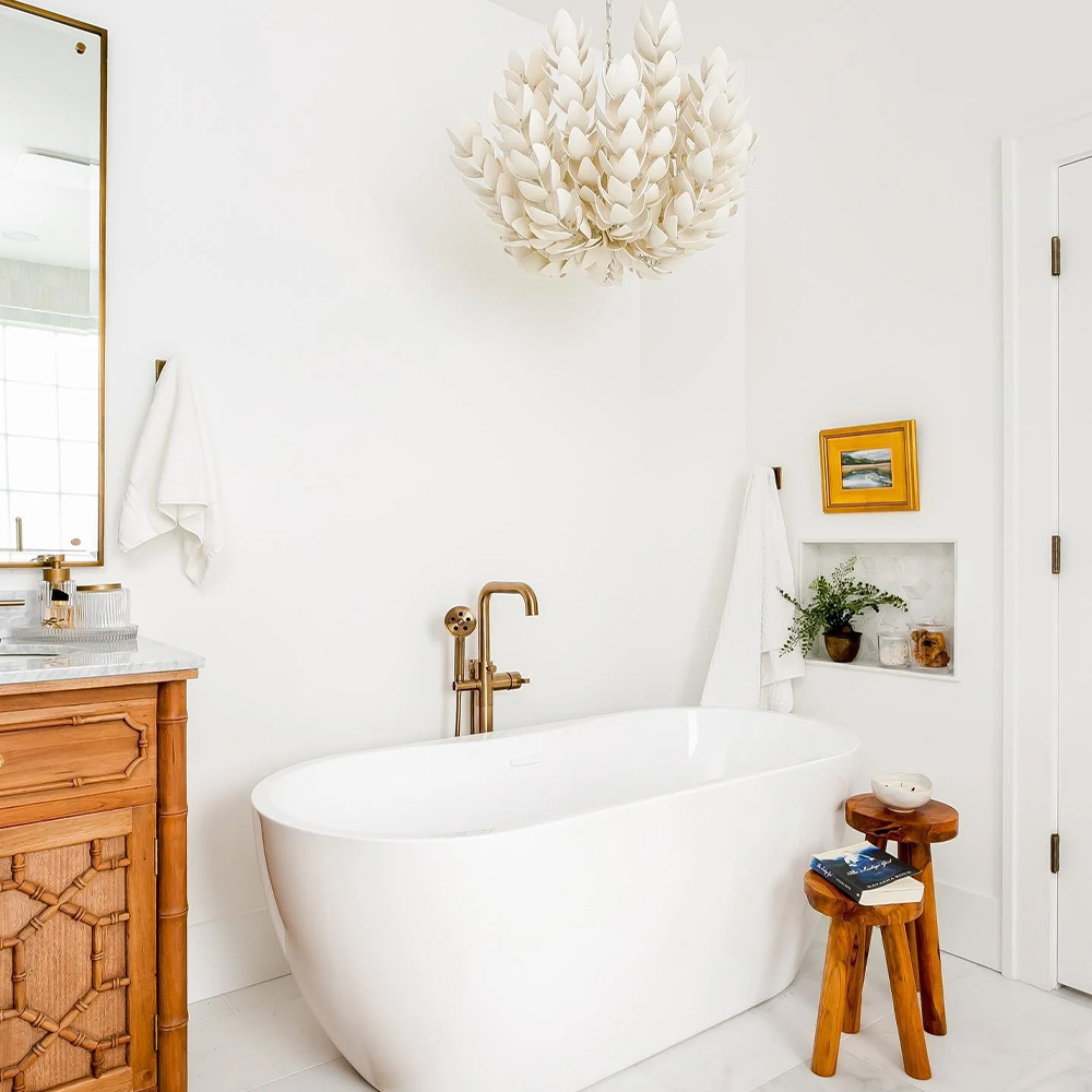 Люстра White Bionic Petals Flo Chandelier