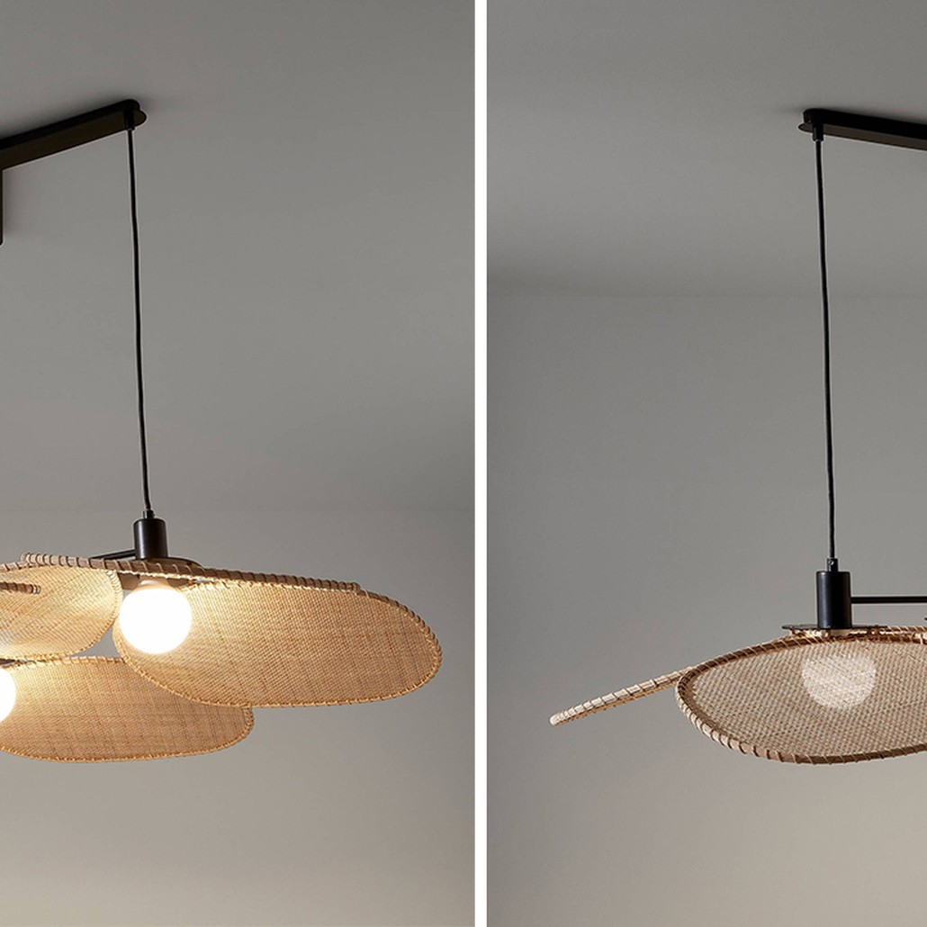 Люстра Wicker Leaves Chandelier