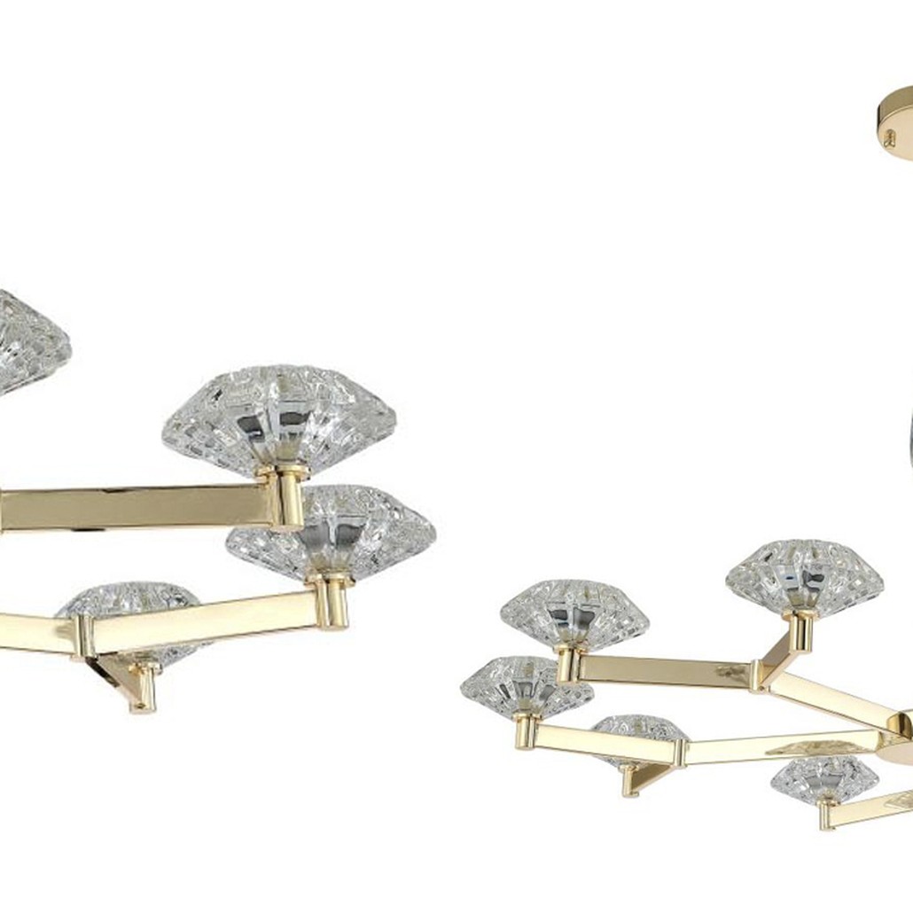 Люстра Yerker Chandelier Gold 10