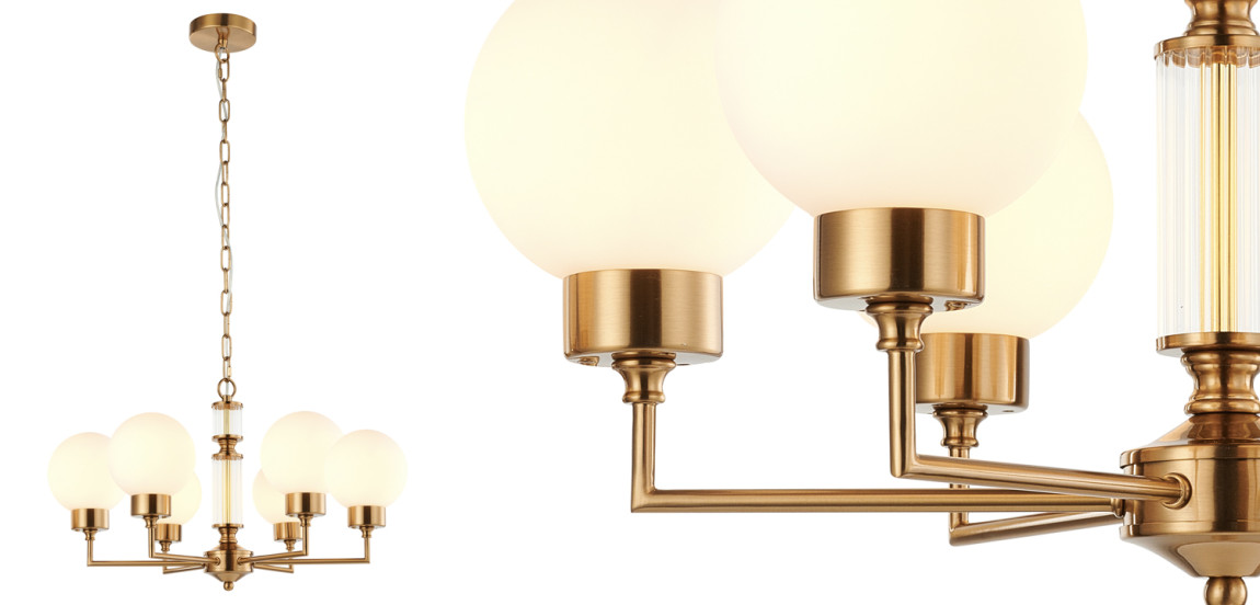 Люстра Zibille Chandelier Brass 58