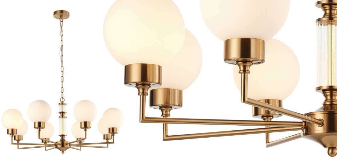 Люстра Zibille Chandelier Brass 78