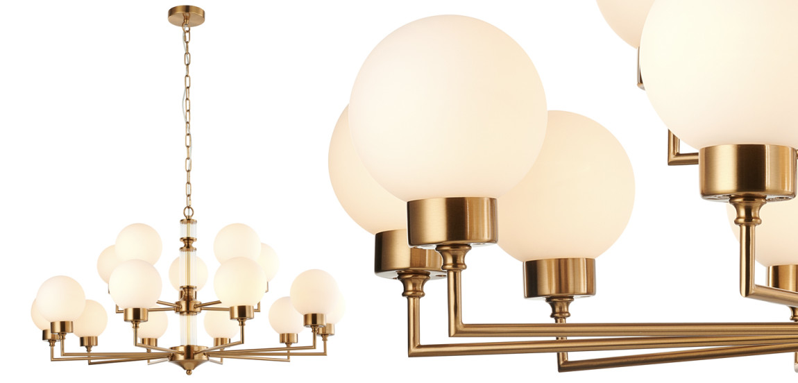 Люстра Zibille Chandelier Brass 93
