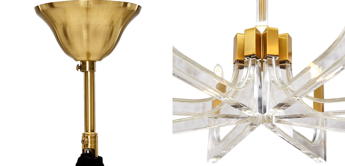 Люстра акриловая Acrylic Chandelier