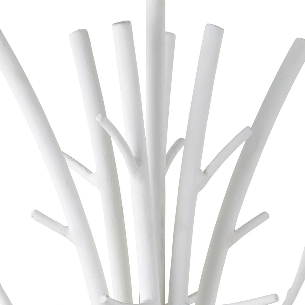 Люстра белая в виде веток White Natural Lines