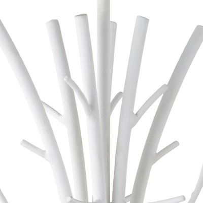 Люстра белая в виде веток White Natural Lines