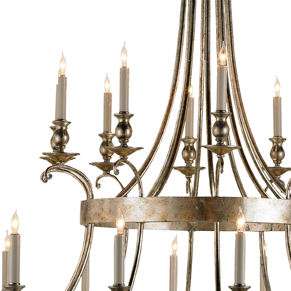 Люстра большая двухъярусная на 30 ламп Grand Chandelier