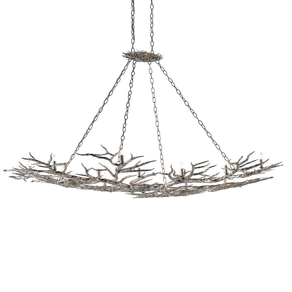 Люстра в виде веток Branched Tree Chandeliers Silver