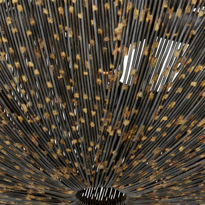 Люстра в форме колокола с декором из тонких железных нитей Jagged Pattern