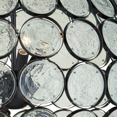 Люстра в форме шара из круглых декоративных элементов Circle of Light