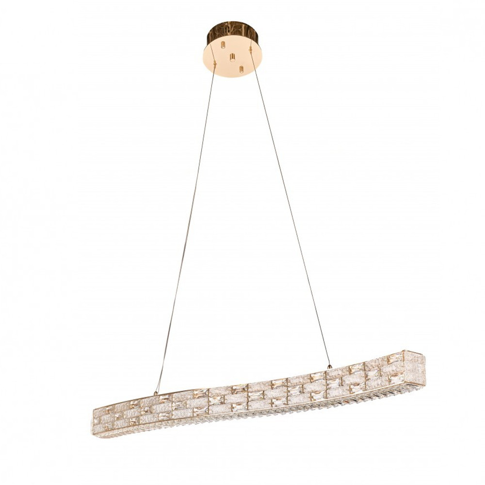 Люстра волнистой формы с текстурной огранкой Reflection of Reality