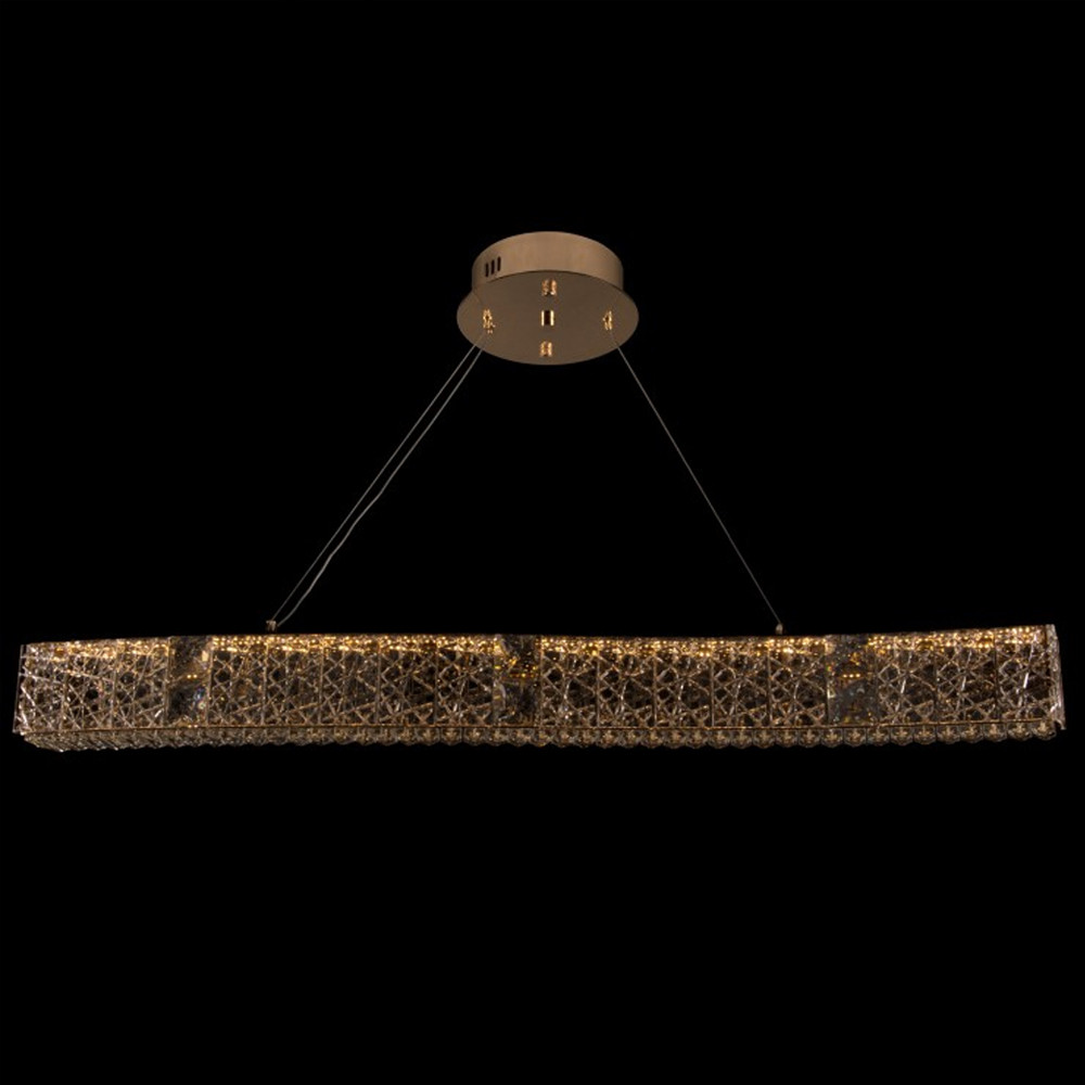 Люстра волнистой формы с текстурной огранкой Reflection of Reality