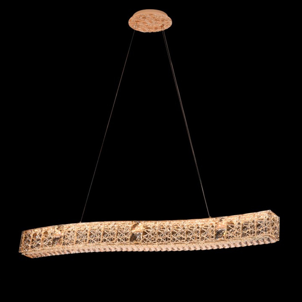 Люстра волнистой формы с текстурной огранкой Reflection of Reality