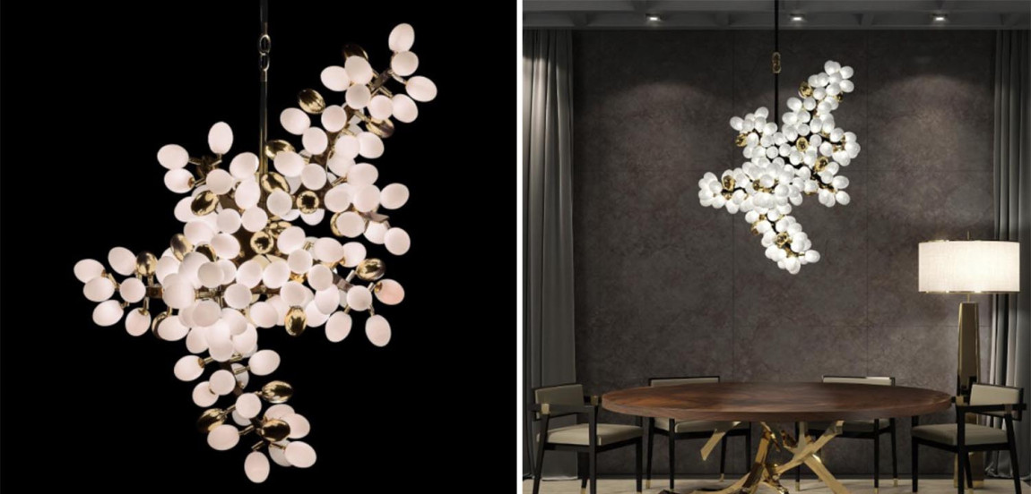 Люстра дизайнерска Valiant Chandelier Vertical Barlas Baylar