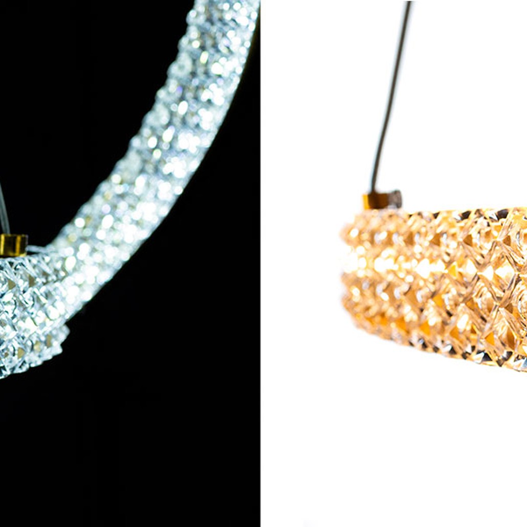 Люстра дизайнерская Gold Rings of Venus