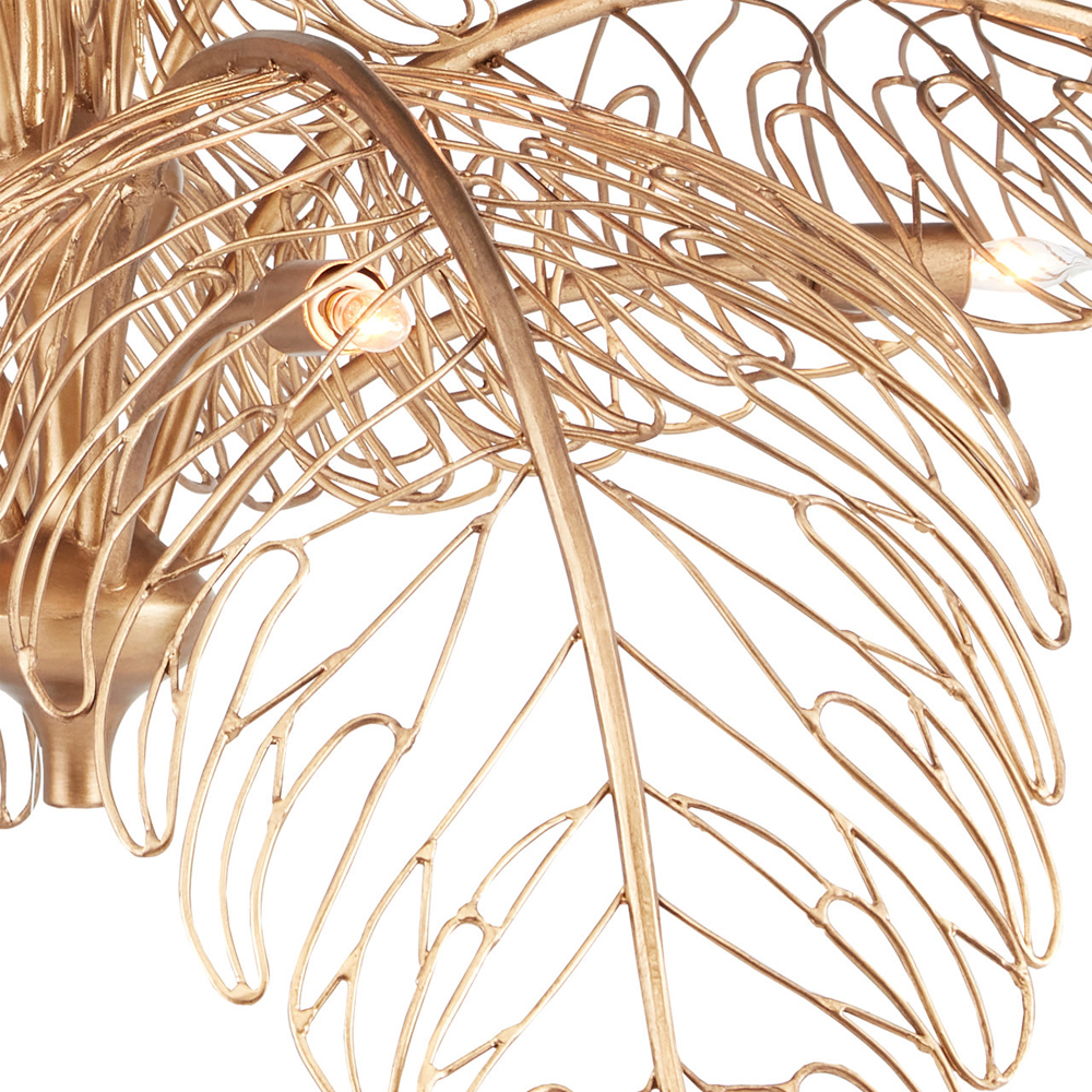 Люстра Золотые листья Golden Petals