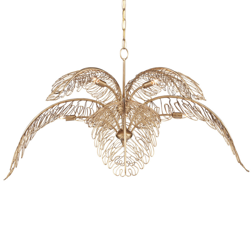 Люстра Золотые листья Golden Petals