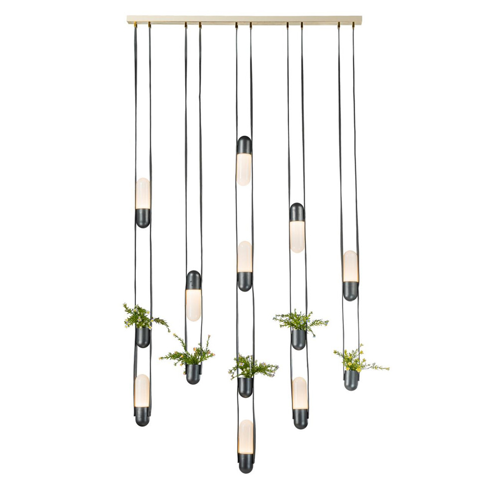 Люстра каскадная с 9-ю светодиодными лампами Generosity