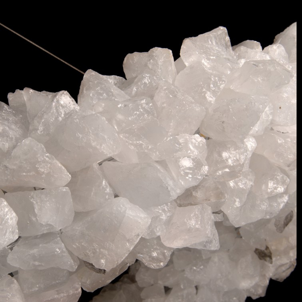 Люстра кольцевая из натурального горного хрусталя Harmonious Crystal Circles