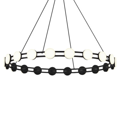 Люстра кольцевая с круглыми светодиодными источниками света Maxine Light