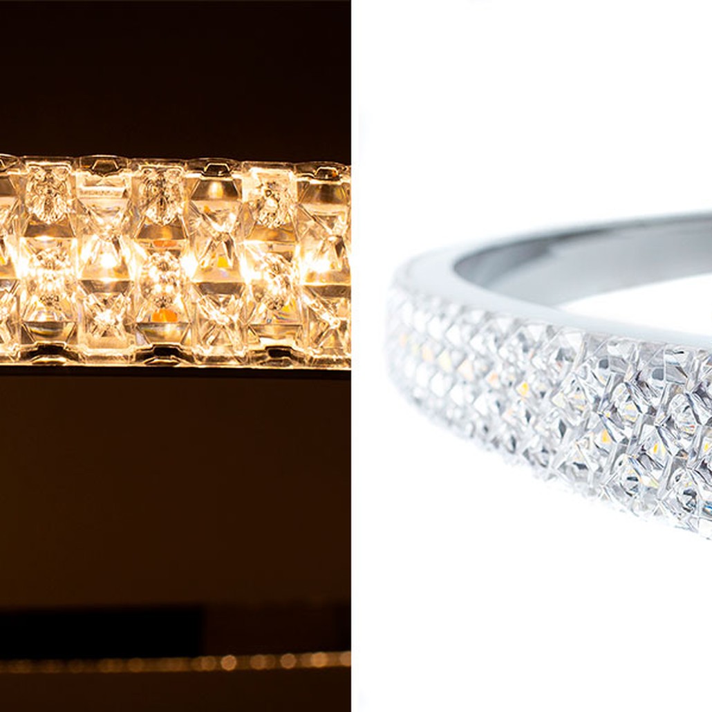Люстра кольцо Silver Rings of Venus