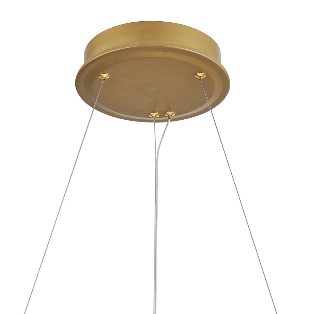 Люстра круглая с декоративными элементами в виде лепестков Round Light Flashing