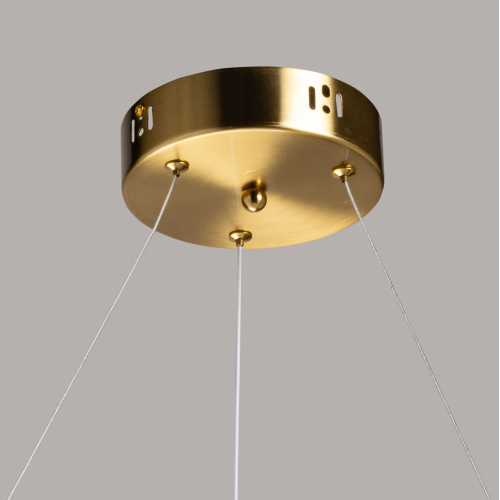 Люстра круглая с матовыми белыми шарами PEARLS Suspension