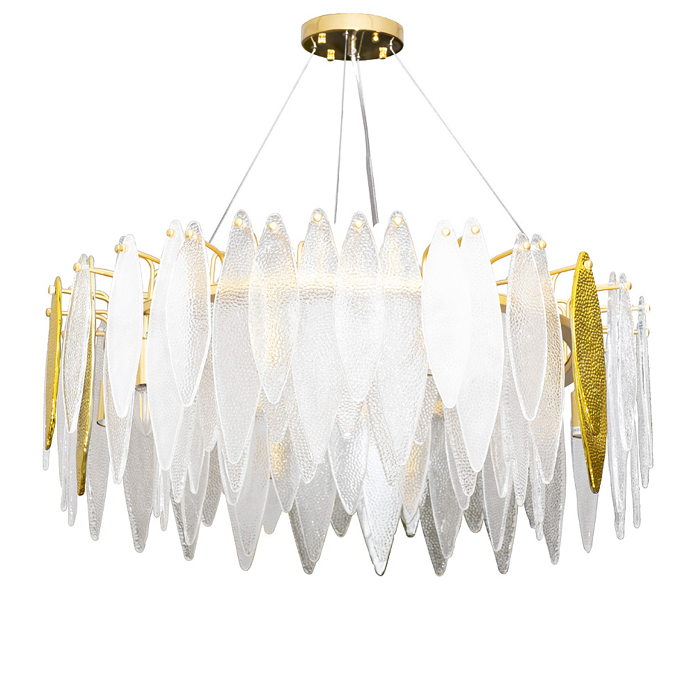 Люстра круглая с подвесками Harmony of Shine