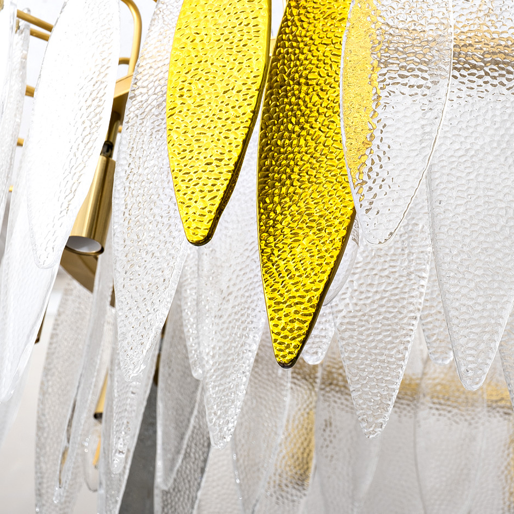 Люстра круглая с подвесками Harmony of Shine