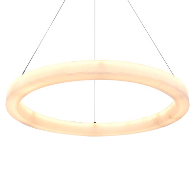 Люстра круглая с цельным каменным корпусом Unbreakable Stone