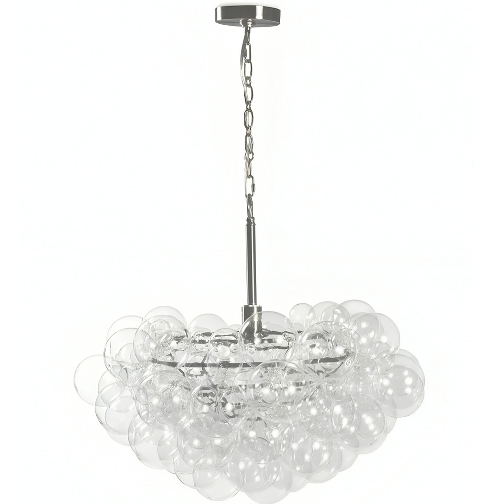Люстра круглая со стеклянными шарами Airy Chandelier