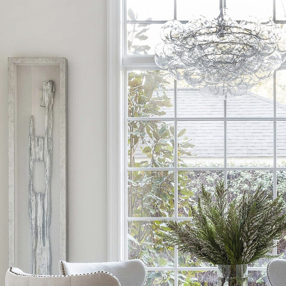 Люстра круглая со стеклянными шарами Airy Chandelier