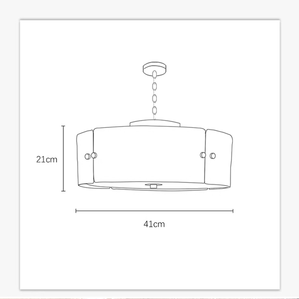 Люстра круглая стеклянная Glass Chandelier