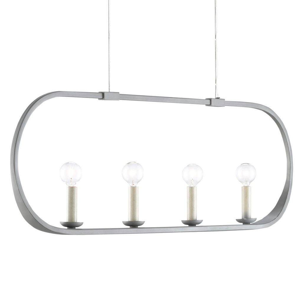 Люстра линейная в овальной раме Traditional Clean Lines