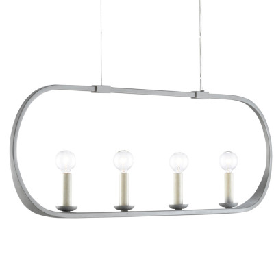 Люстра линейная в овальной раме Traditional Clean Lines