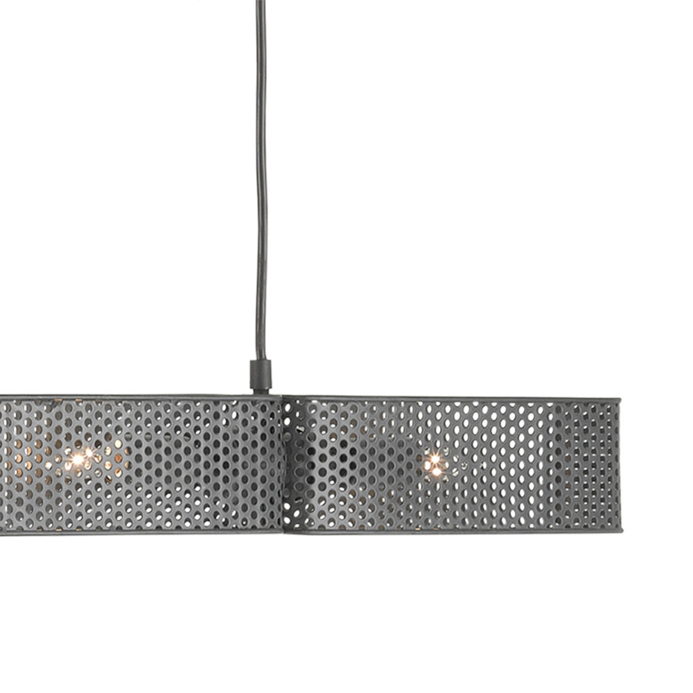 Люстра линейная прямоугольная Perforated Metal Sheet