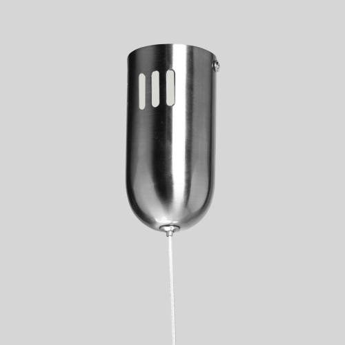 Люстра линейная с 6-ю прозрачными стеклянными плафонами округлой формы HANDLE GRAPE