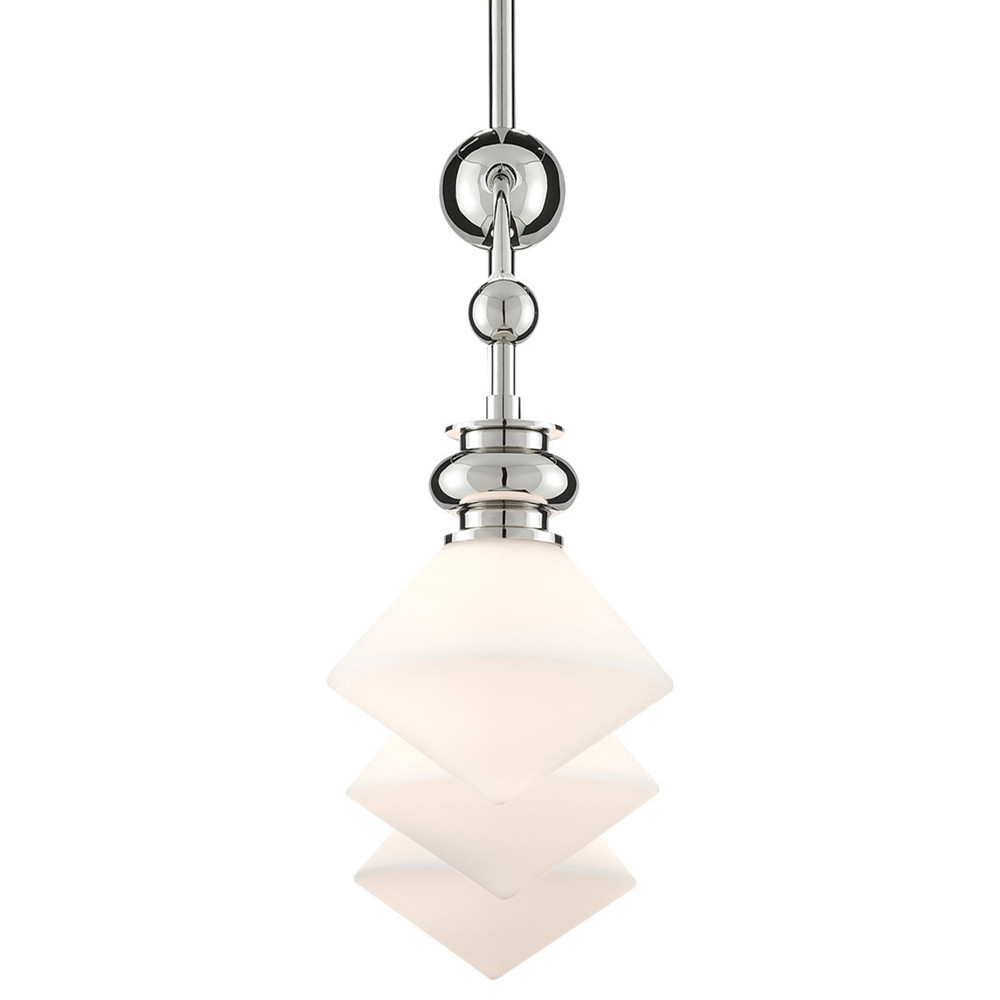 Люстра линейная с ромбовидными плафонами Pointed Diamond Shade