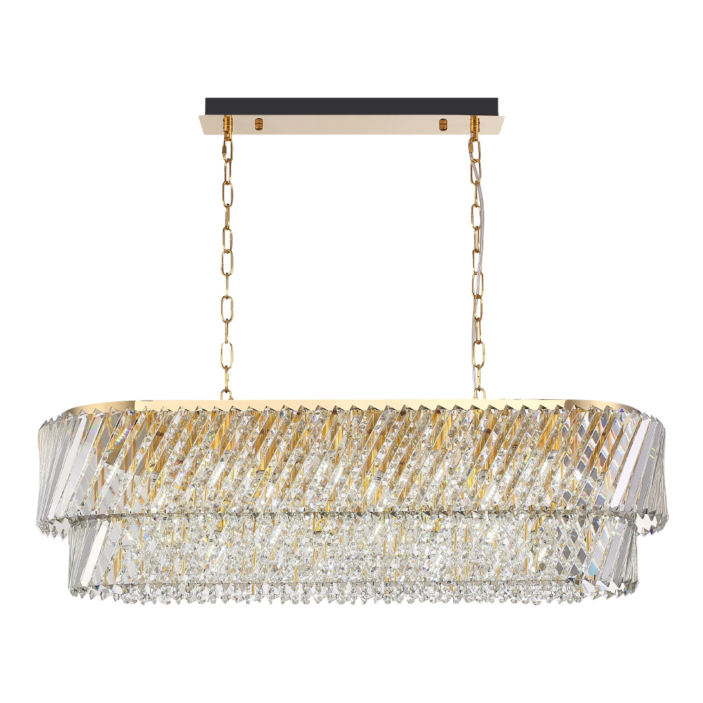 Люстра овальная в классическом обрамлении Light Connoisseurs Beauty