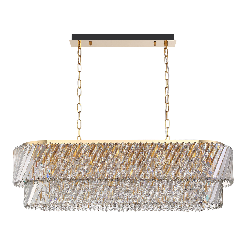 Люстра овальная в классическом обрамлении Light Connoisseurs Beauty