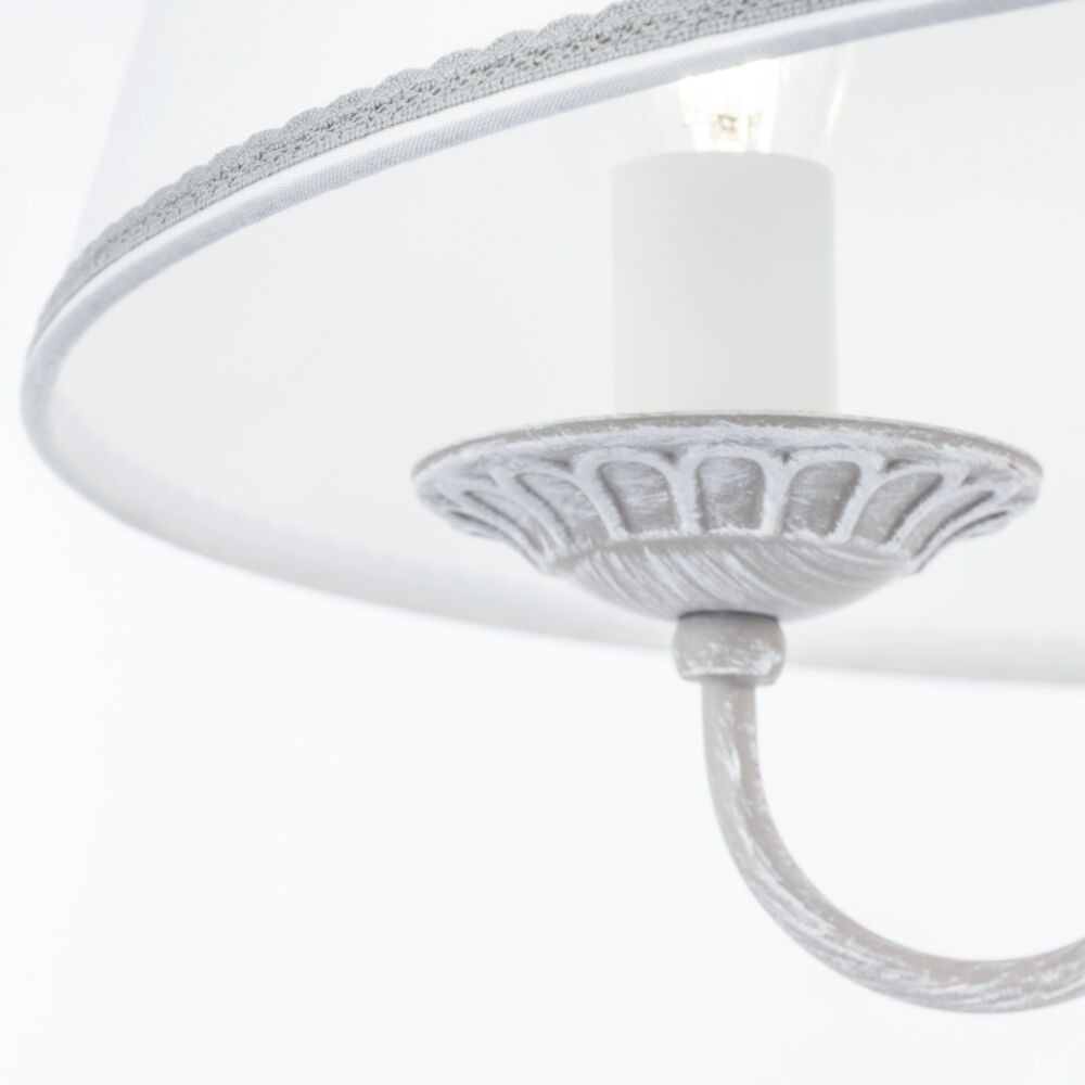 Люстра подвесная Grey lampshade