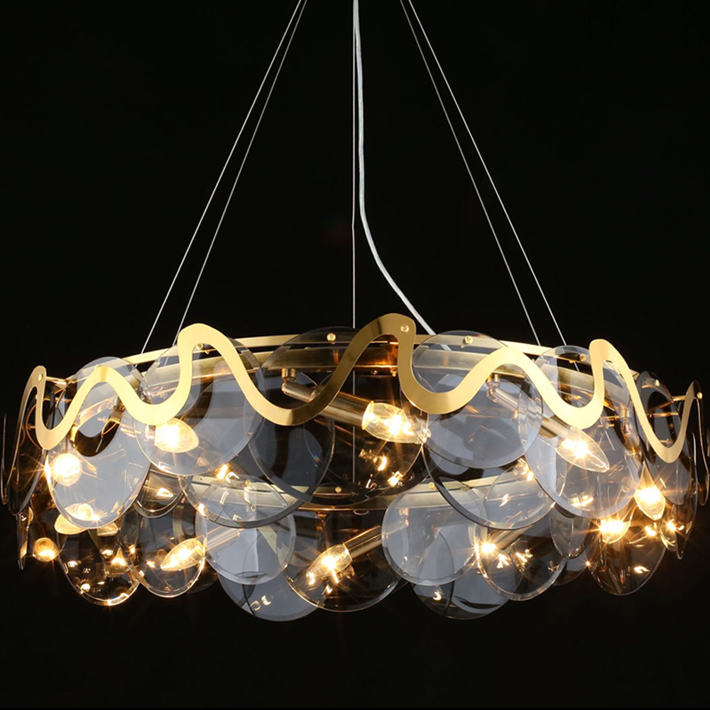 Люстра подвесная Salomi с декором