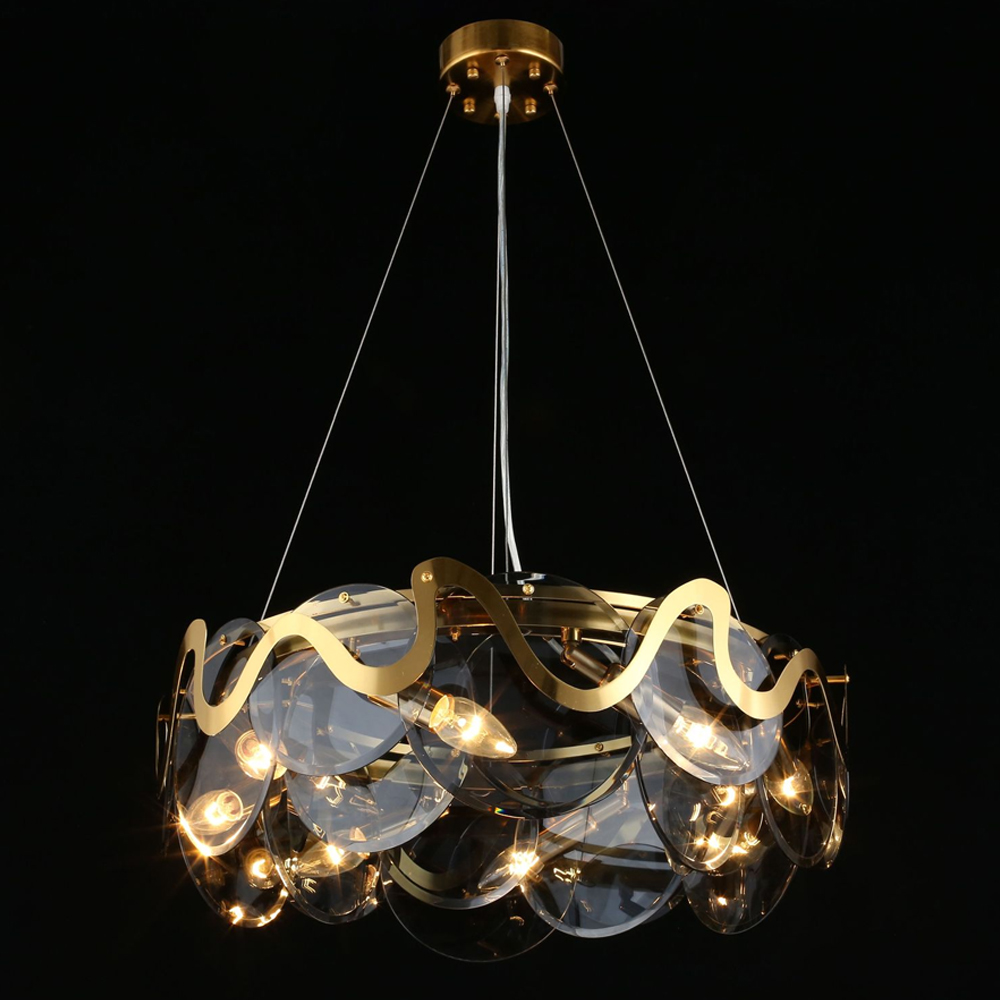 Люстра подвесная Salomi с декором